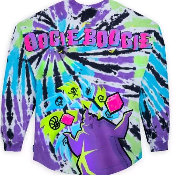 NWT Oogie Boogie Spirit Jersey AdultsThe Nightmare Before Christmas
